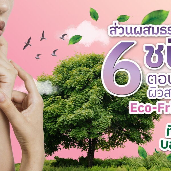 ส่วนผสมธรรมชาติ 6 ชนิด ตอบโจทย์ผิวสวยแบบ Eco-Friendly ที่ต้องบอกต่อ 